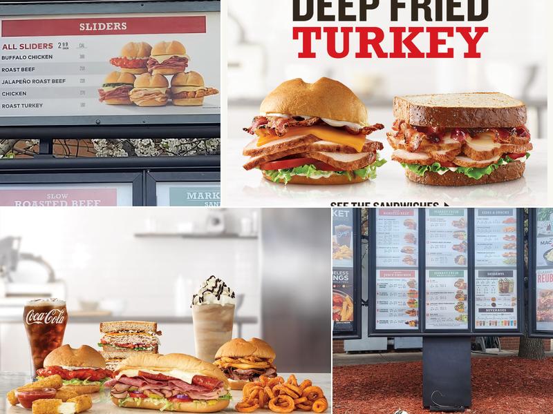 Arby's Menu