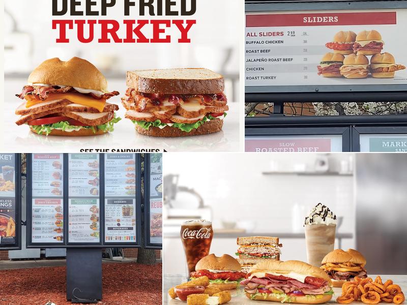 Arby's Menu