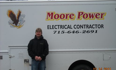 Moore Power Electrical 2067 200th Ave, Centuria Wisconsin 54824