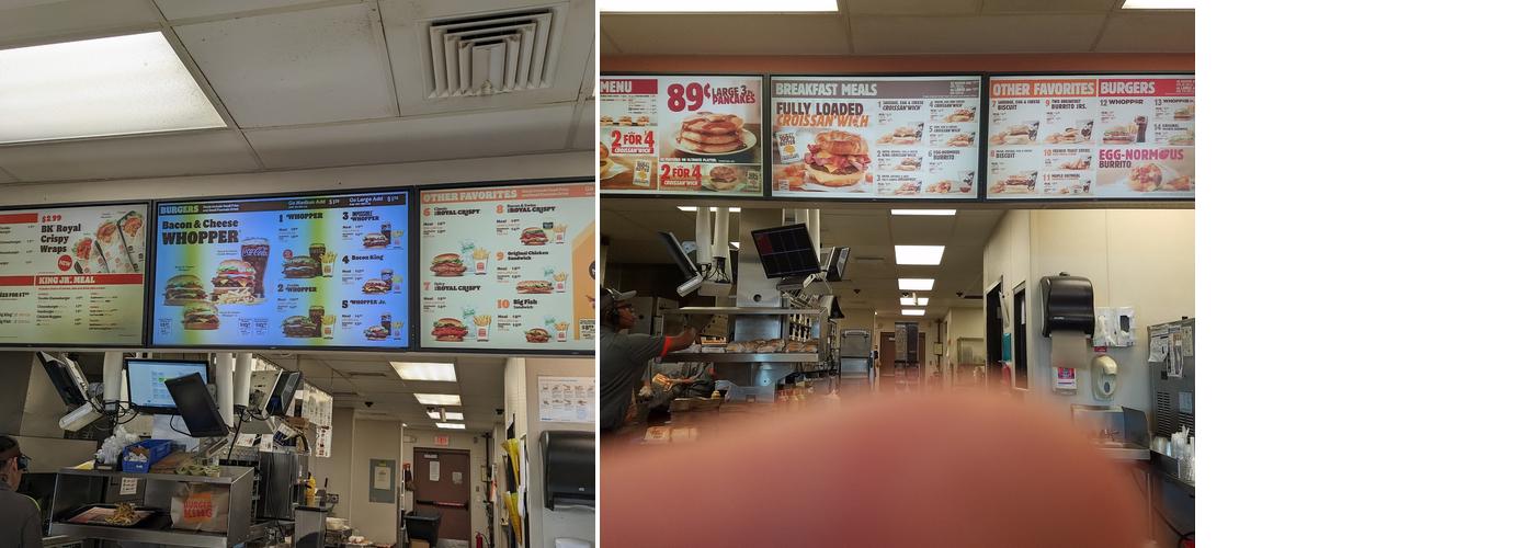 Burger King Menu