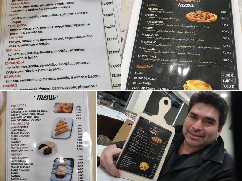 Os Moinhos Menu