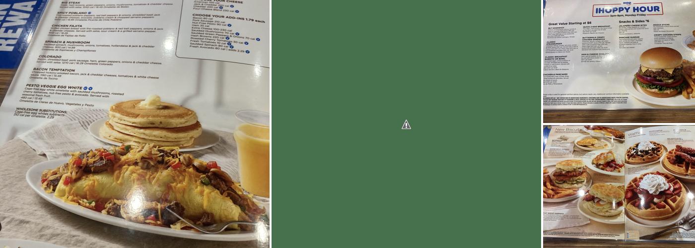 IHOP Menu