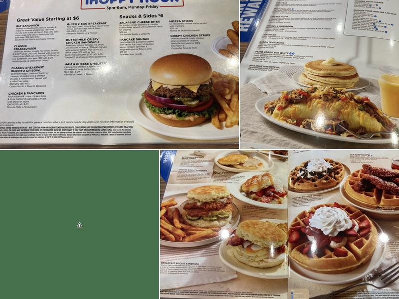 IHOP Menu