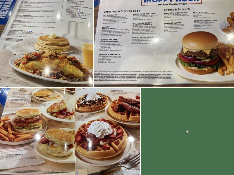 IHOP Menu