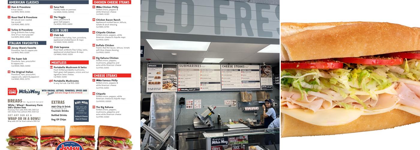 Jersey Mike's Subs Menu