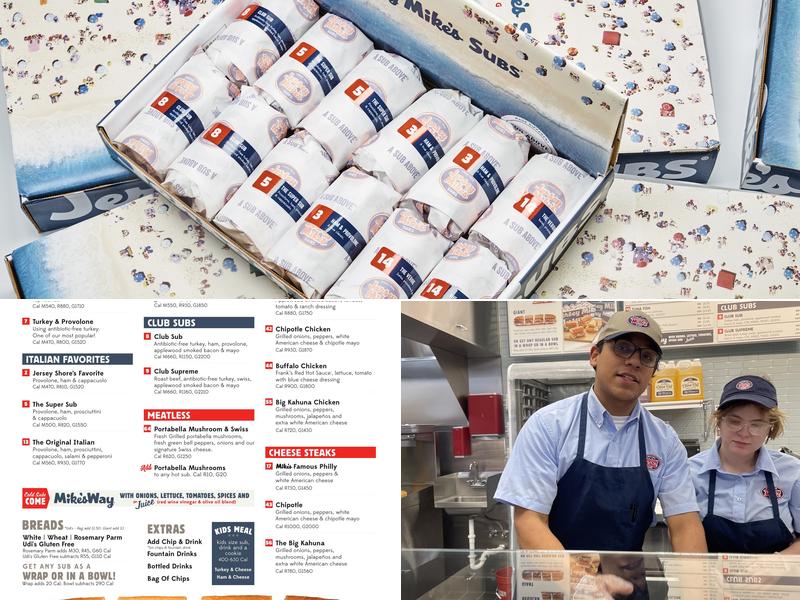 Jersey Mike's Subs Menu