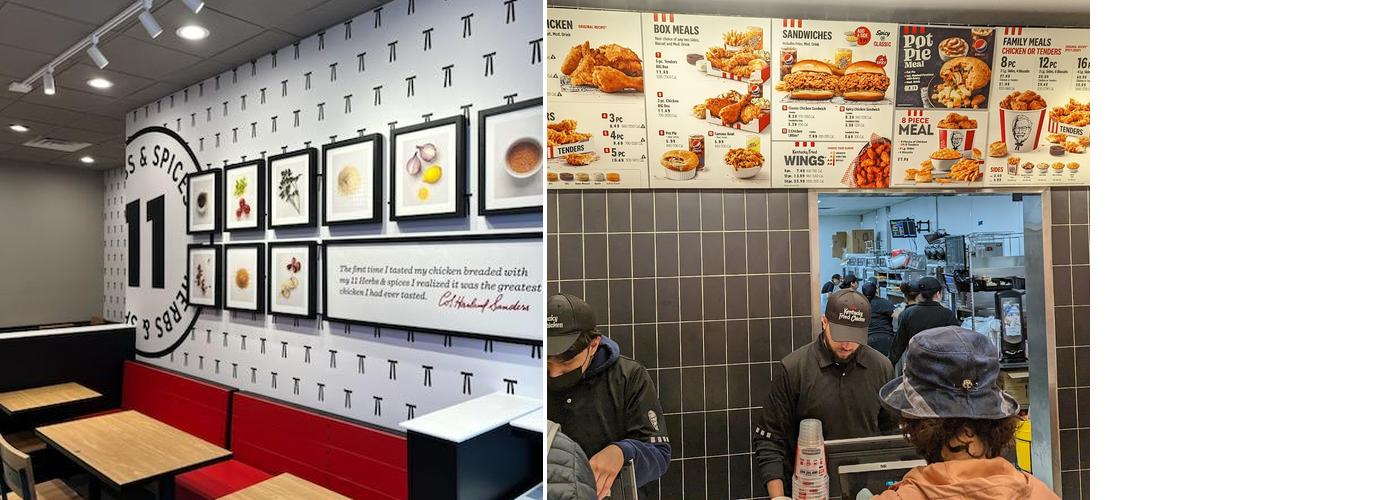KFC Menu