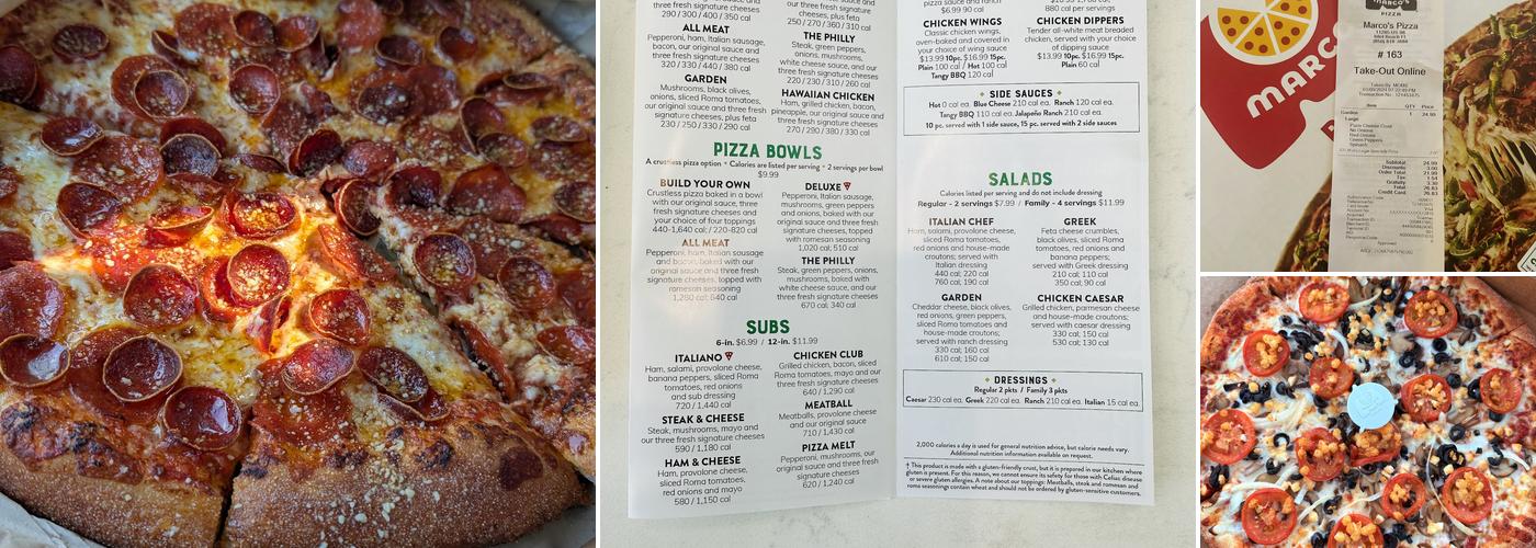 Marco's Pizza Menu