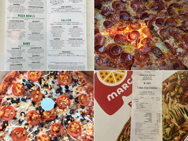 Marco's Pizza Menu