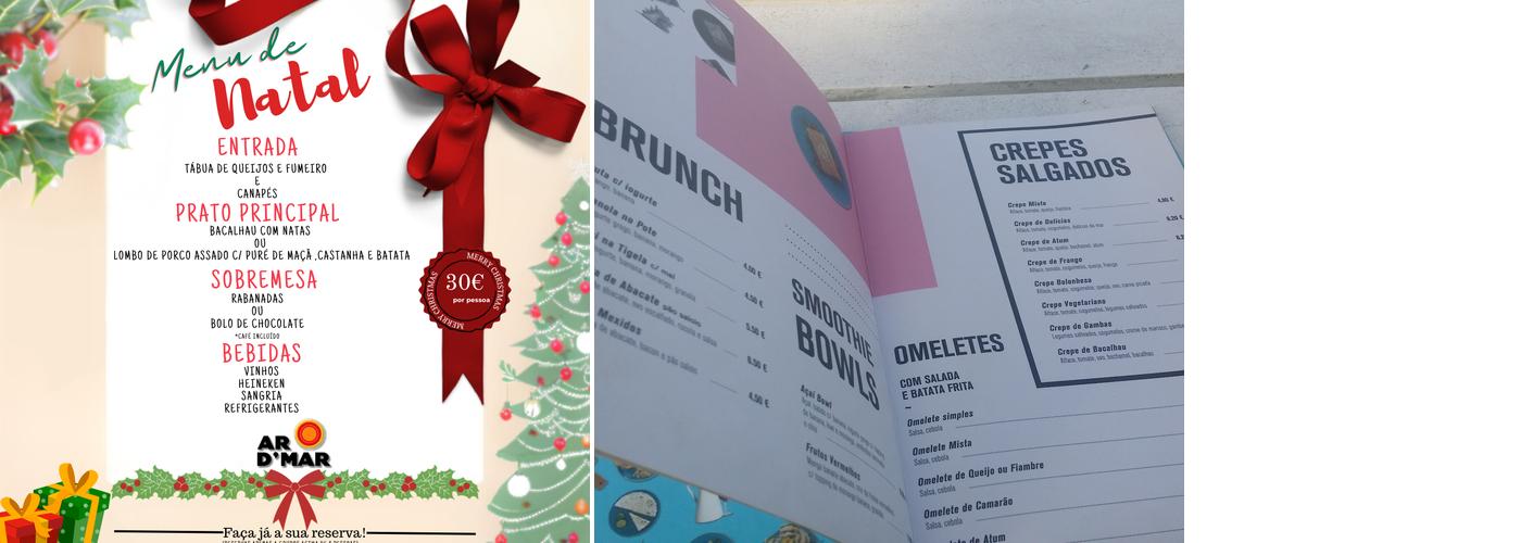 Ar d'Mar Menu
