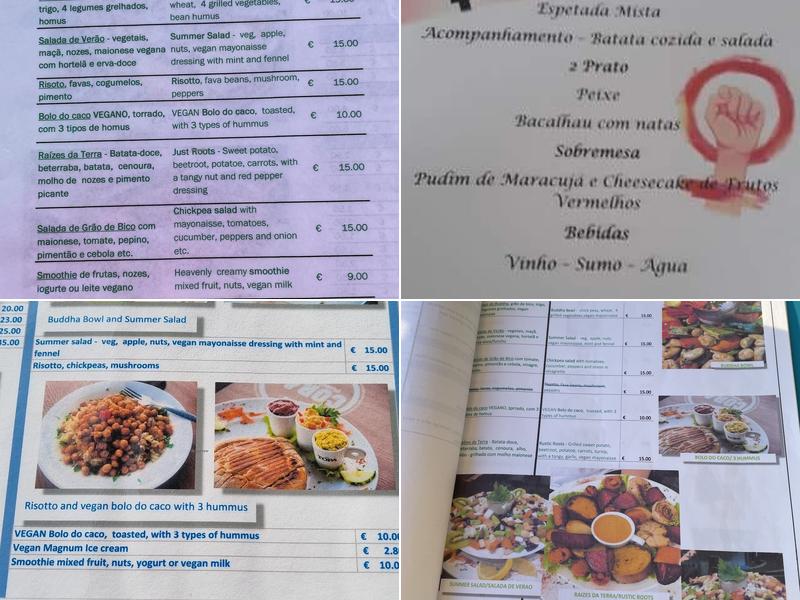 Bayside Restaurant Menu