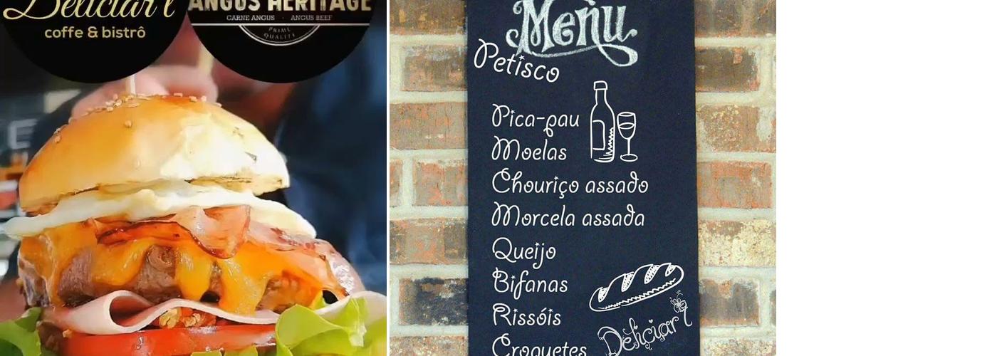 Deliciar't Café Snack Bar Menu