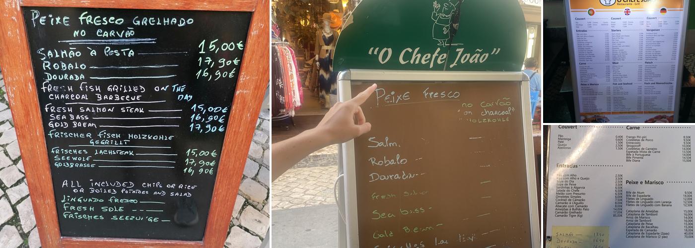 Chefe João Menu