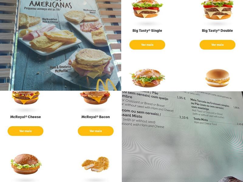 McDonald's Menu