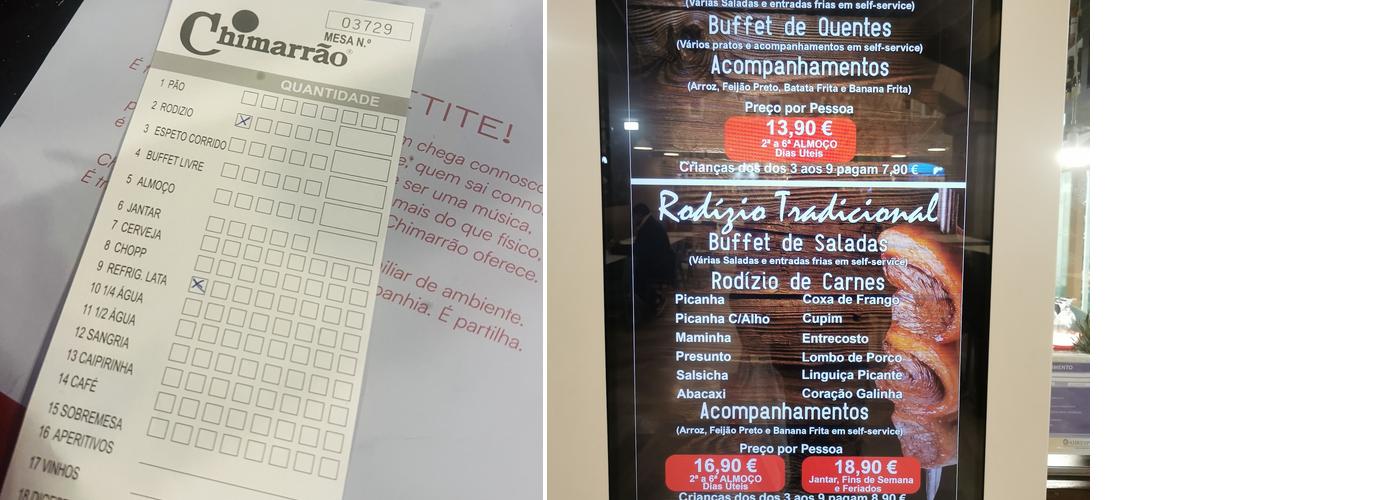 Chimarrão Restaurant (Chimarrão) Menu