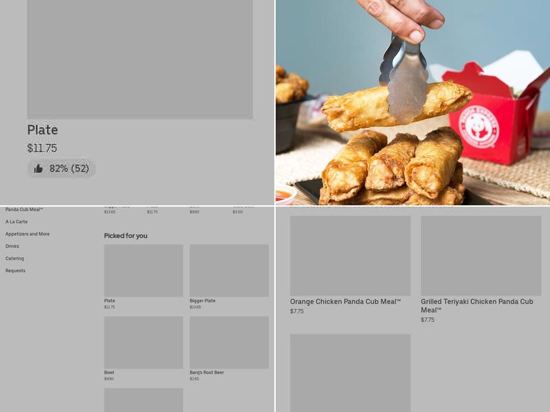 Panda Express Menu
