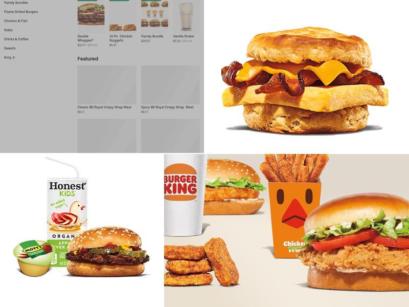 Burger King Menu