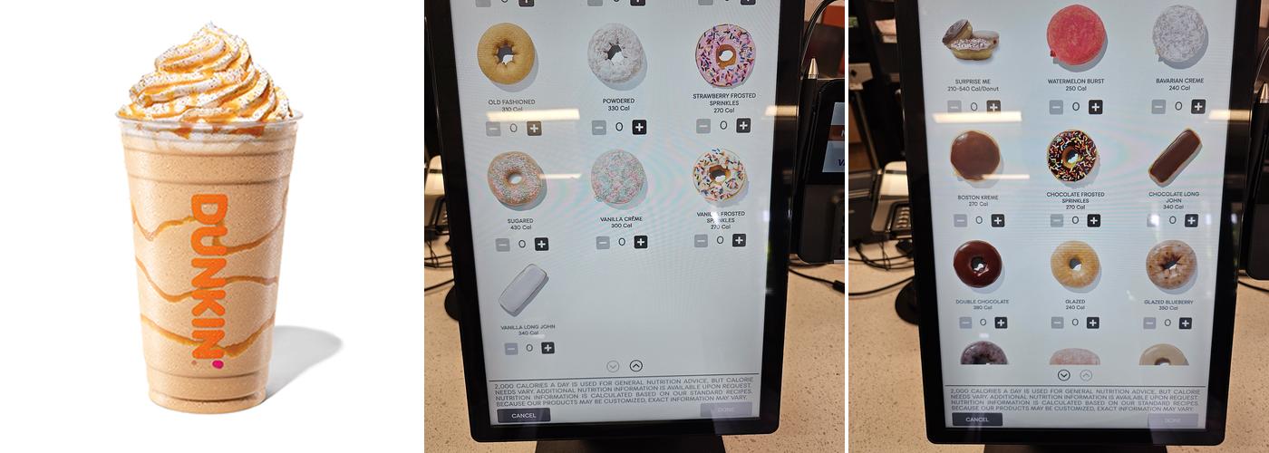 Dunkin' Menu
