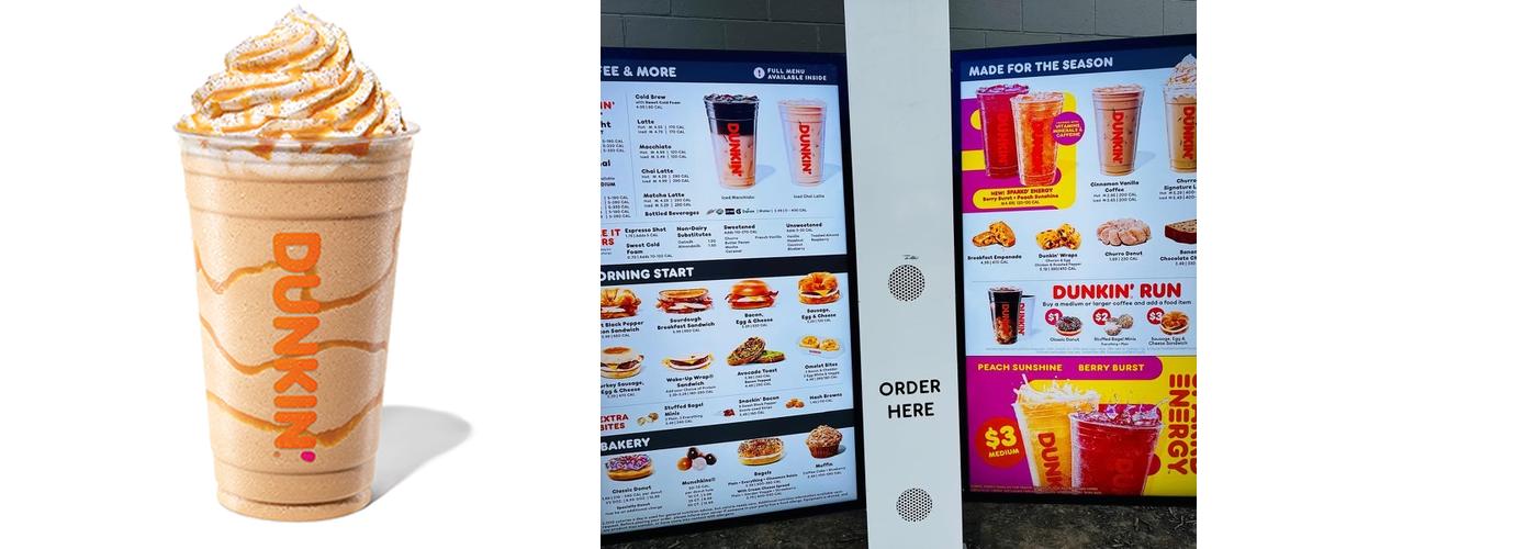 Dunkin' Menu