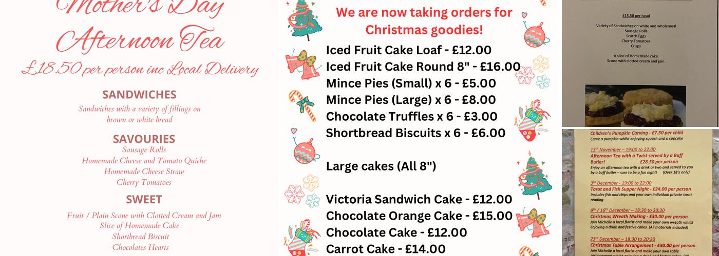 Occasions Mobile Catering Menu