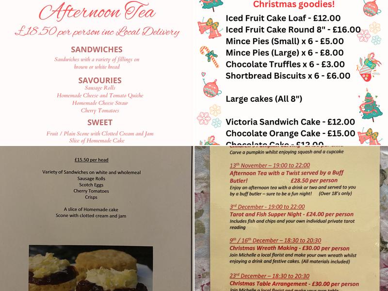 Occasions Mobile Catering Menu