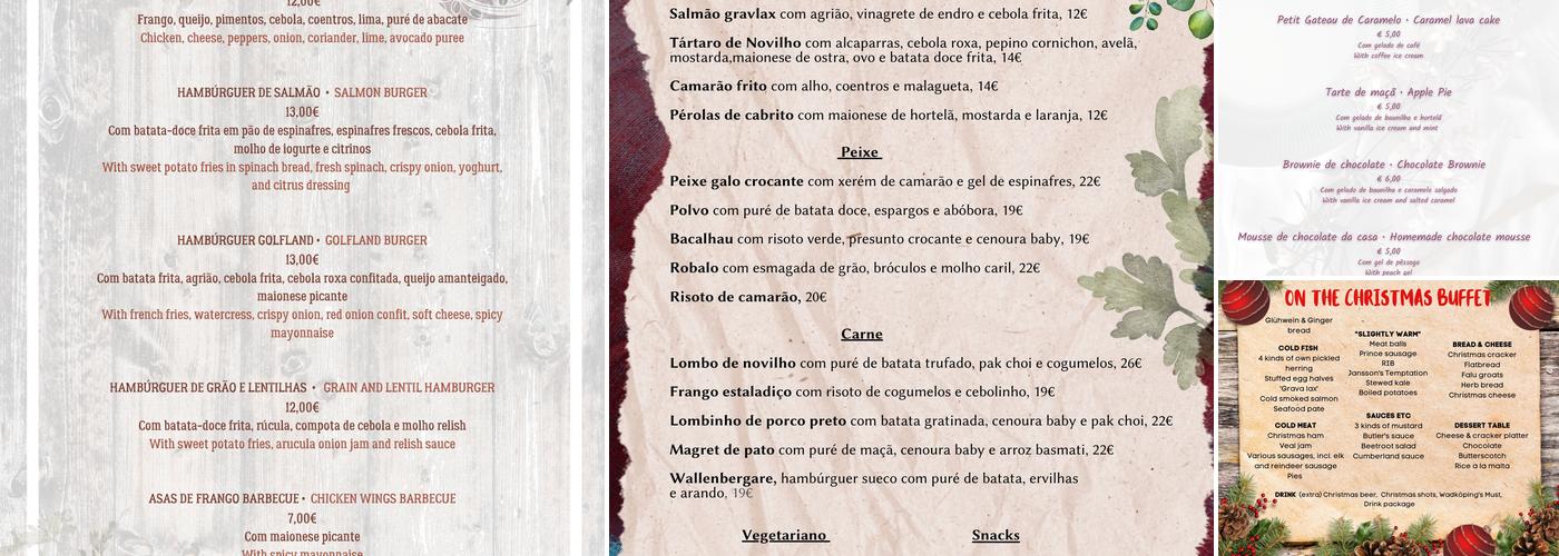 Jasmine Restaurant Menu