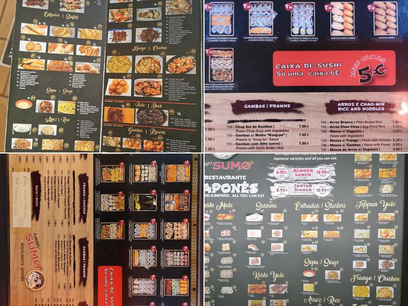 Happy Sumo Menu