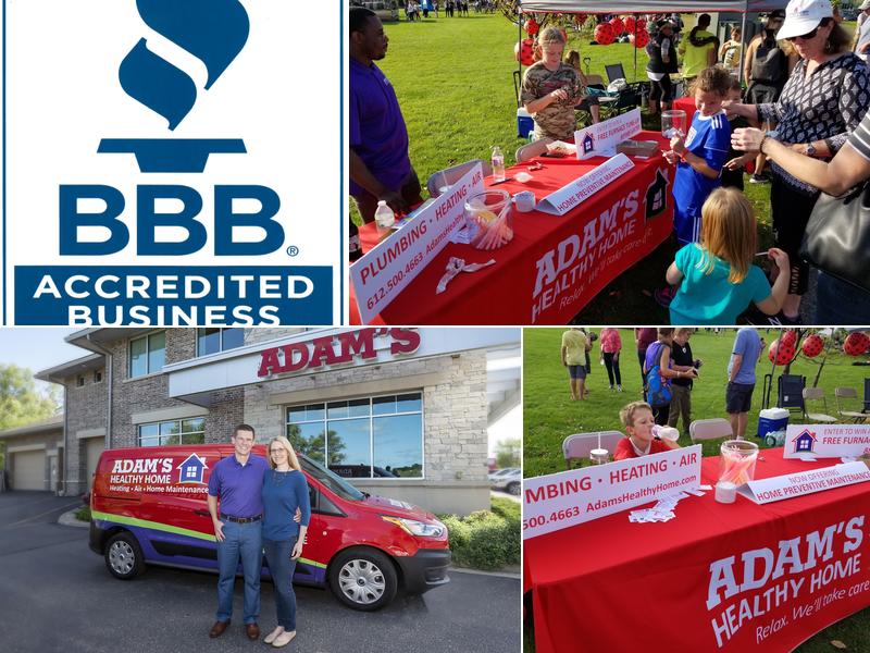 Adam's Plumbing Heating Air