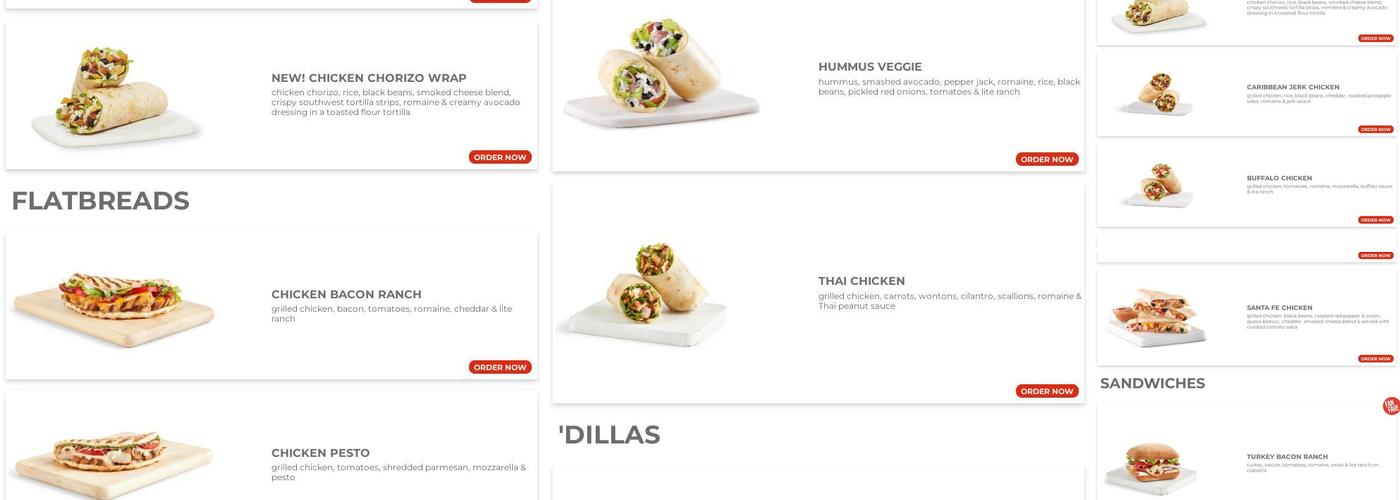 Tropical Smoothie Cafe Menu