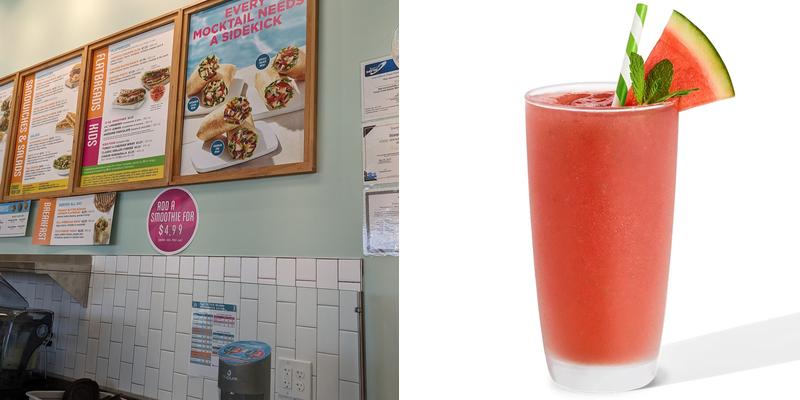 Tropical Smoothie Cafe Menu