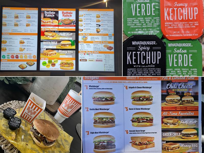 Whataburger Menu