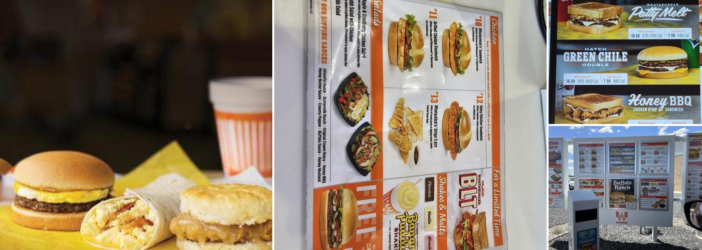 Whataburger Menu