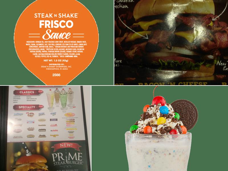 Steak 'n Shake Menu