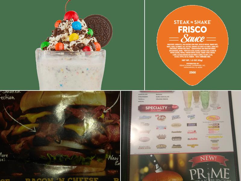 Steak 'n Shake Menu