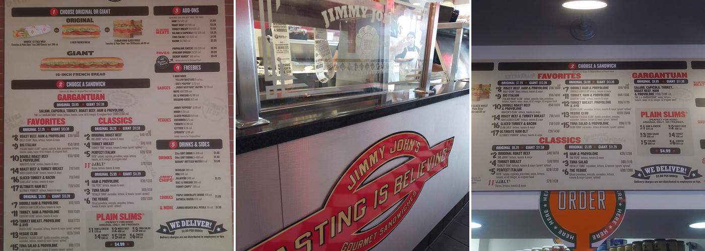 Jimmy John's Menu