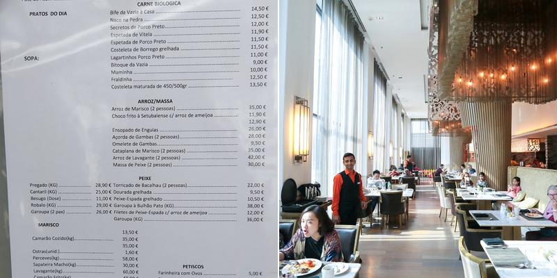 Solar das Bolotas Menu