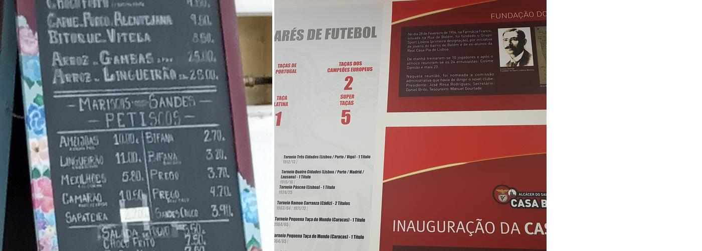 Arrisca e Petisca Menu