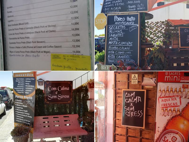 Churrasqueira Pátio de Ourique Menu