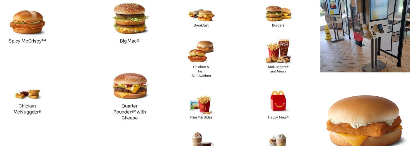 McDonald's Menu