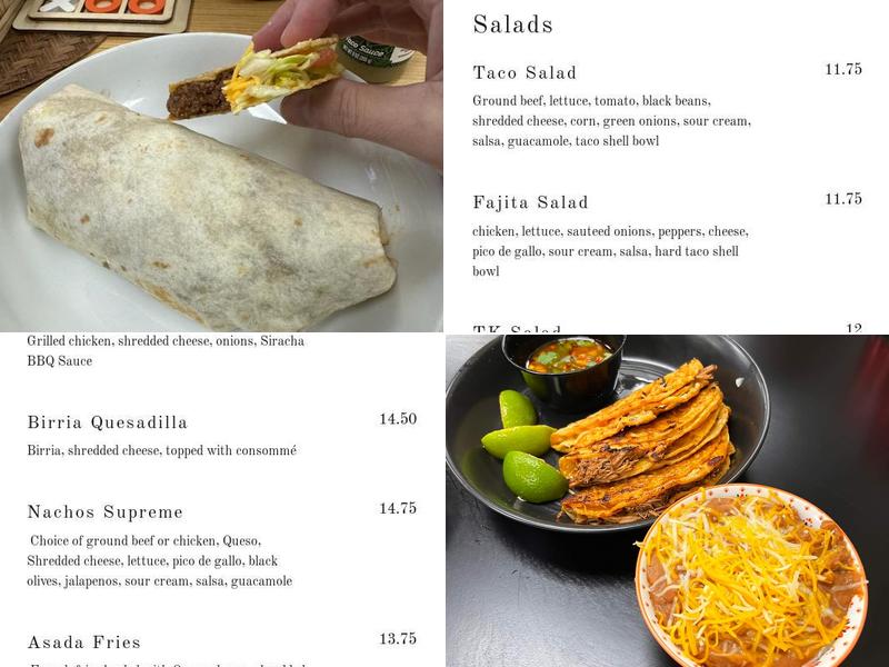Taco Kings Menu