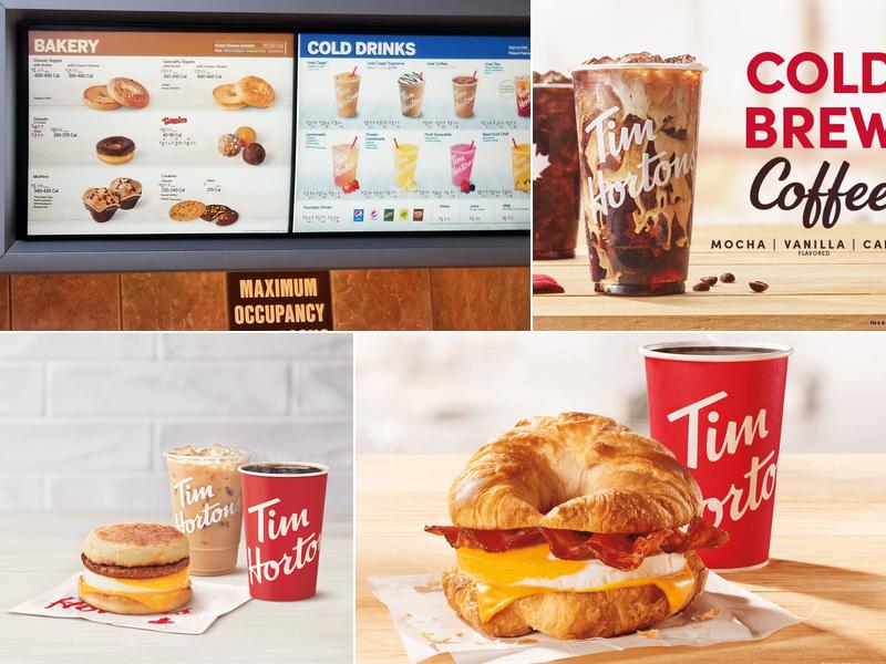Tim Hortons Menu