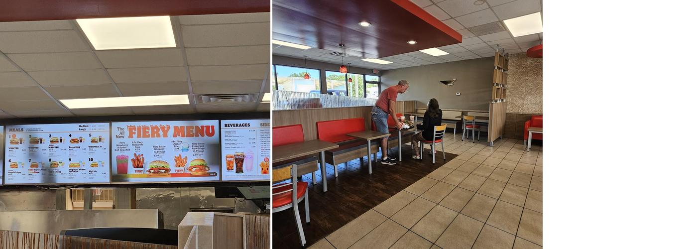 Burger King Menu