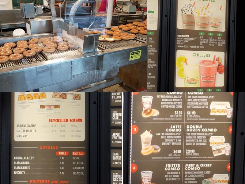 Krispy Kreme Menu
