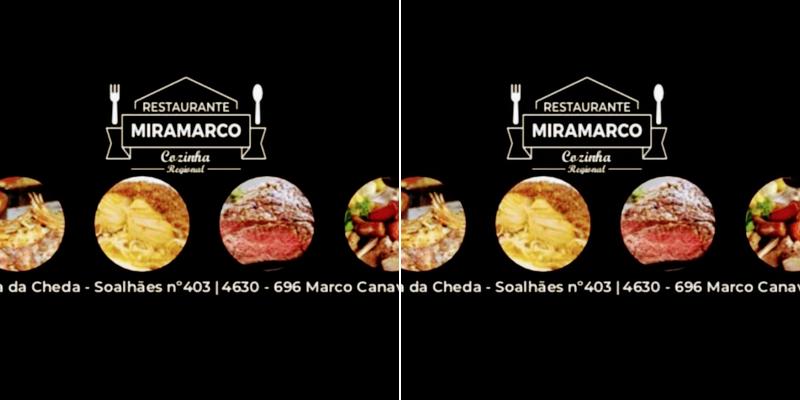 Restaurante mira marco Menu