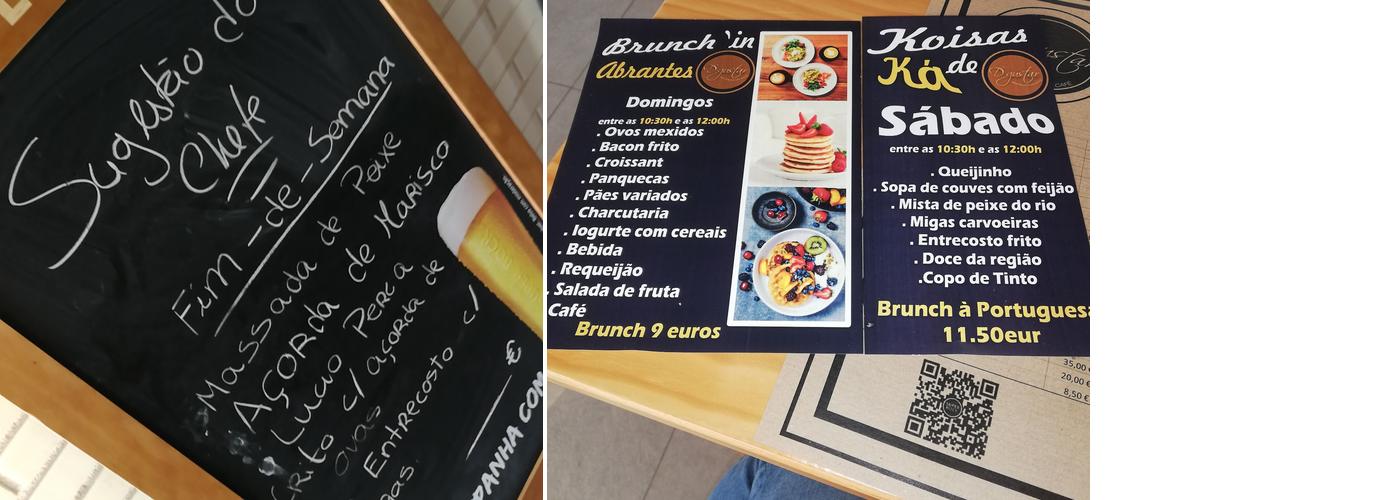 D'gustar Restaurante Café Menu