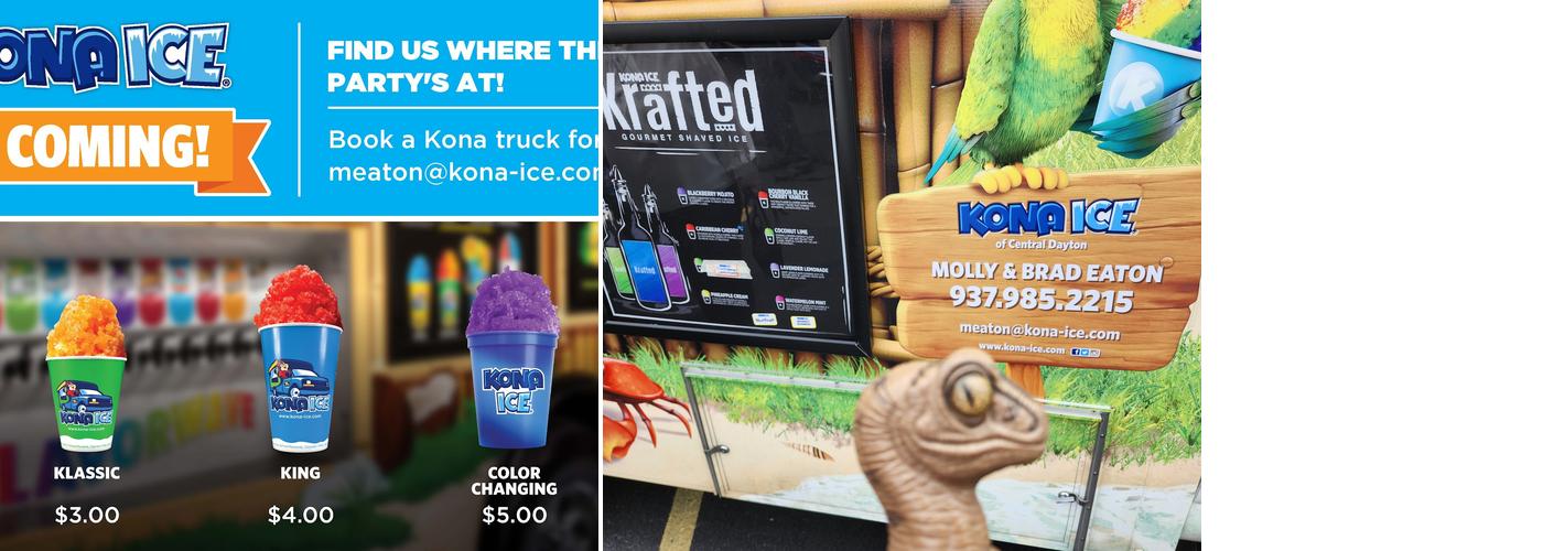 Kona Ice of Central Dayton Menu