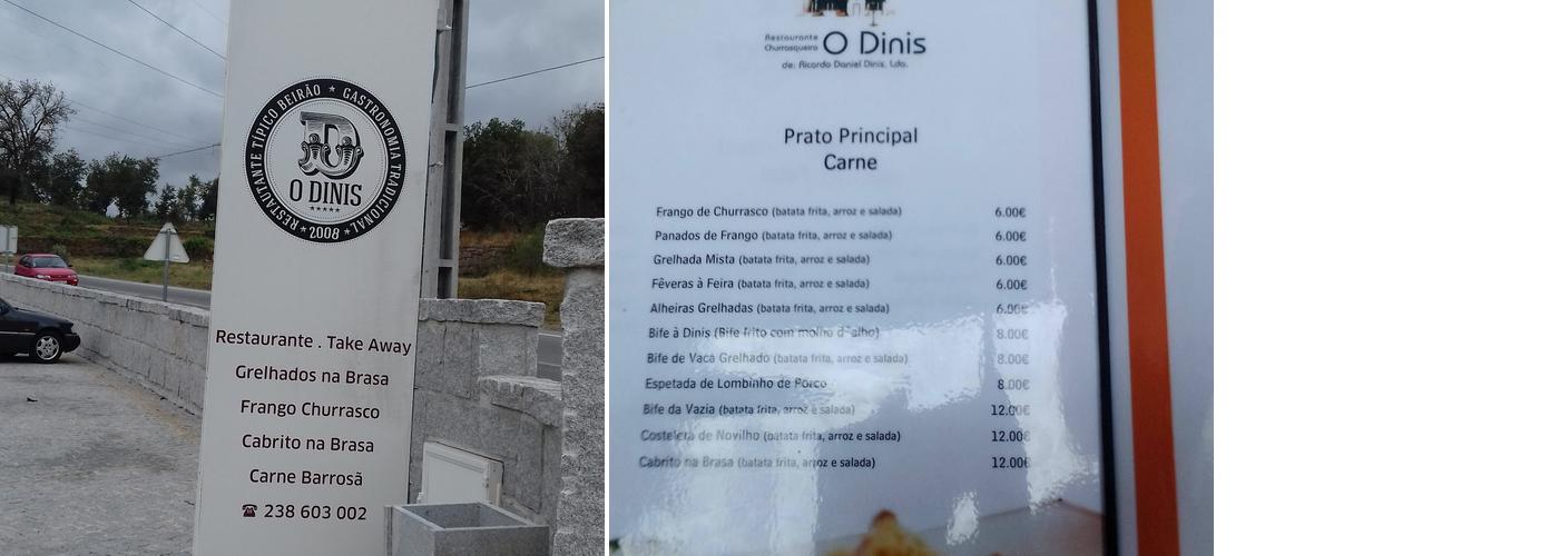 O Dinis Menu