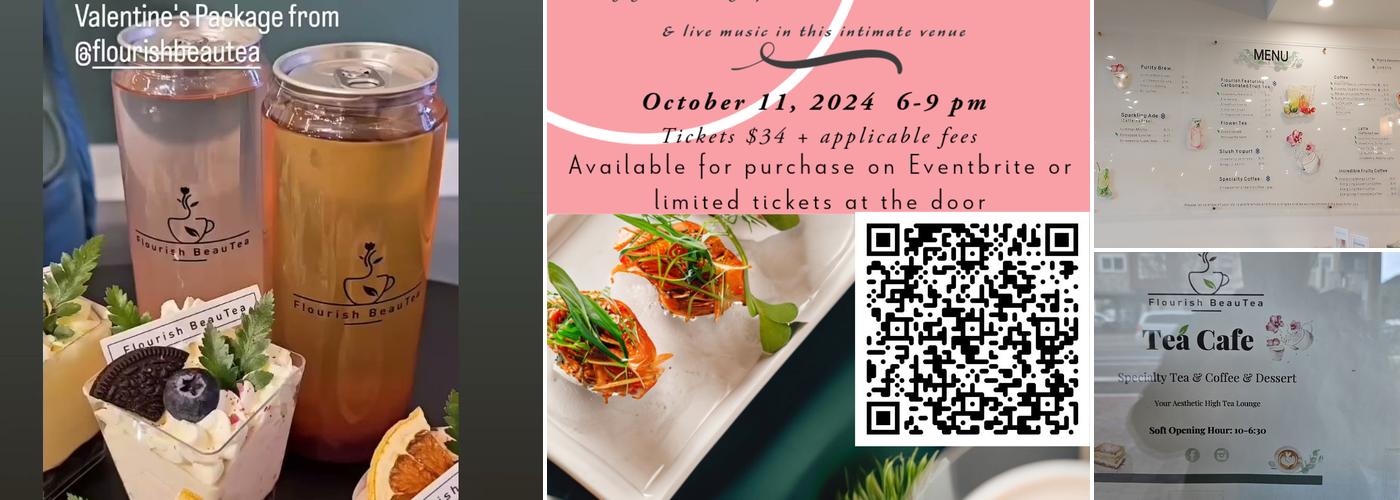 Flourish BeauTea Café Menu