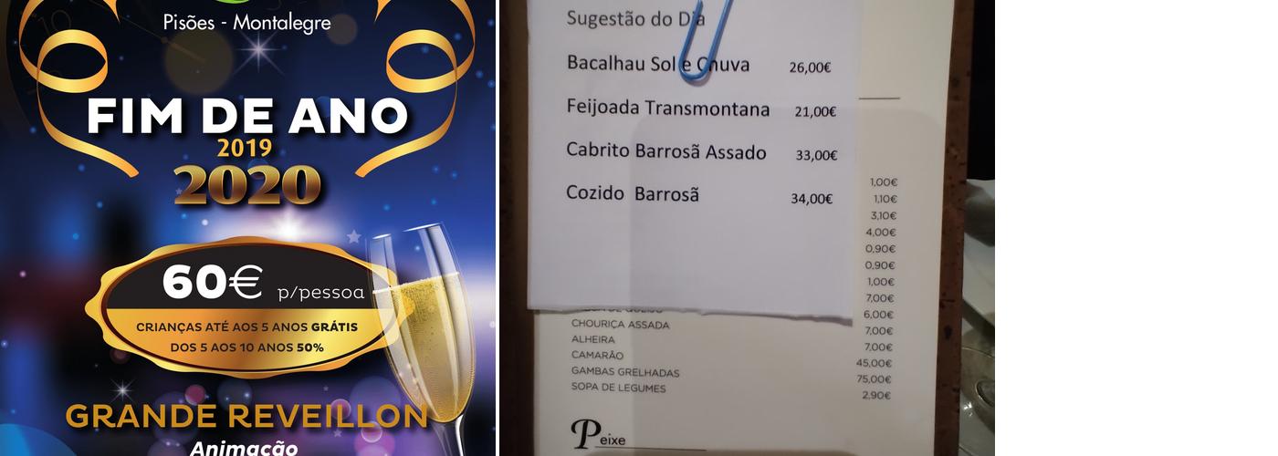 Sol e Chuva Menu