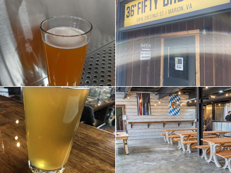 36° Fifty Brewing 120 N Chestnut St, Marion